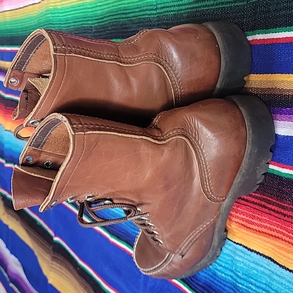Vtg Red Wings Boots - Picture 5 of 12
